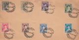 1928 Romania - Carton filatelic cu seria Mihai I copil (format mare)