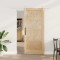 vidaXL Ușă glisantă Altele ORKDAL Natural și alb 86 x 198.5 cm 3333706
