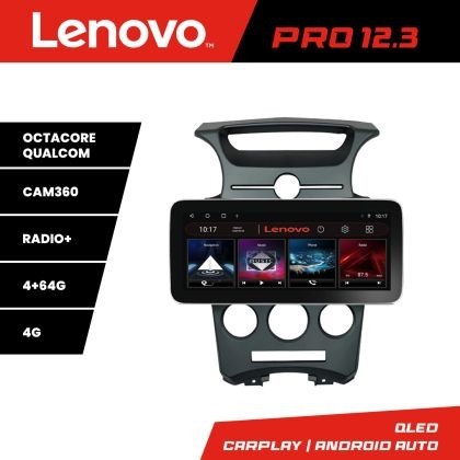 Navigatie Kia Carens 2006-2012 clima automata Lenovo PRO 4+64 12.3 inch qled android 4G DSP gps internet KIT-carens-2006 CarStore Technology