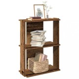 Cumpara ieftin Bibliotecă cu 3 etaje din lemn vechi 60x30x80 cm lemn prelucrat