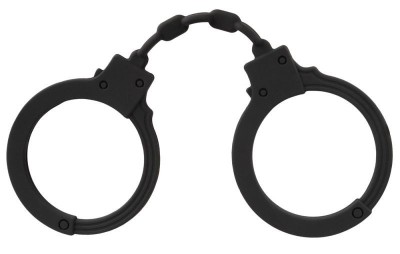 Catuse din silicon moale Handcuffs, black foto