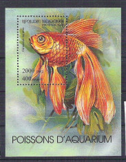 Madagascar 1994 Fish, perf. sheet, MNH G.155 foto