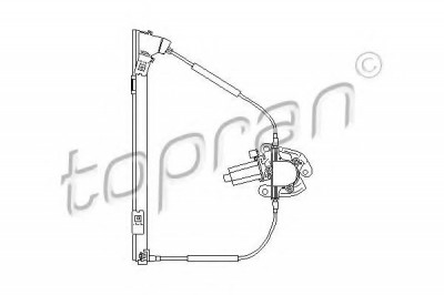 Macara geam RENAULT MEGANE I (BA0/1) (1995 - 2004) TOPRAN 700 440 foto