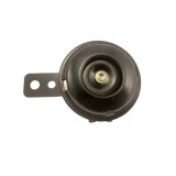 Claxon Auto Mini 12V 65mm Bobina Aluminiu Negru Carguard Omologat CE