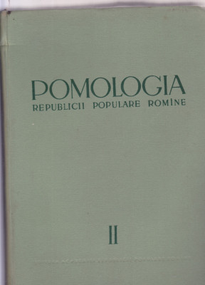 POMOLOGIA REPUBLICII SOCIALISTE ROMANIA VOLUMUL II MARUL foto