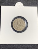 Moneda 10 Bani 1954 RPR, Cupru Nichel Zinc, KM#84.2, Romania - Numismatica