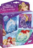 Set creativ DIY, felicitari cu slipici Disney Princess, Totum