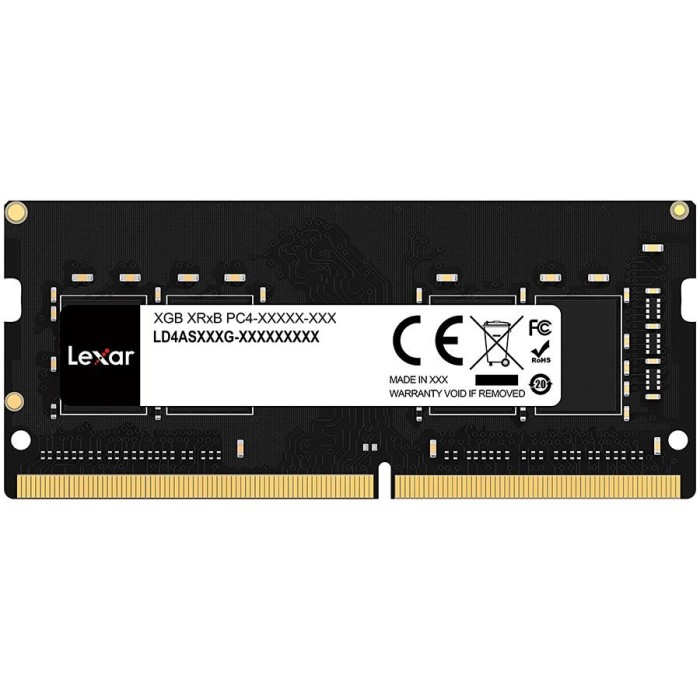 NB MEMORY 8GB PC25600 DDR4/SO LD4AS008G-B3200GSST LEXAR &amp;quot;LD4AS008G-B3200GSST&amp;quot;