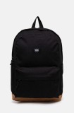 Vans rucsac culoarea negru, mare, neted, VN000HRJBLK1
