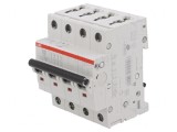 &Icirc;ntrerupător de Supracurent 50A 4P 6kA 230/400VAC