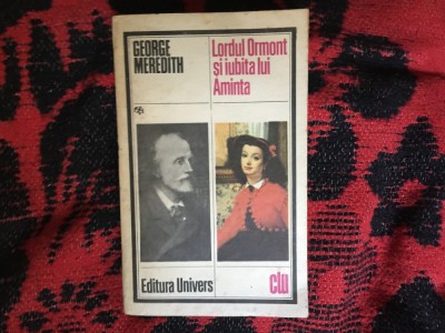 a7 Lordul Ormont si iubita lui Aminta - George Meredith foto