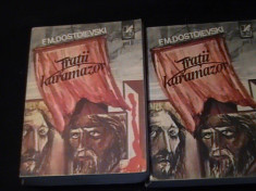 FRATII KARAMAZOV-F.M. DOSTOIEVSKI-2 VOL-1=653 PG-2=730 PG- foto