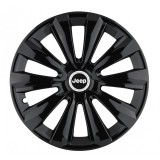 Set 4 Capace Roti, potrivite jantelor de R14, pentru Jeep, model delta negru