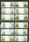 Alderney MNH 1994 / 1997 - fauna animale pasari flora, Nestampilat
