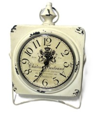 Ceas de Mas? cu Aspect Vintage | Form? Patrat? de Ceas de Buzunar | Model WZ4343 | WatchZone