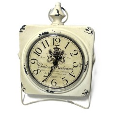 Ceas de Mas? cu Aspect Vintage | Form? Patrat? de Ceas de Buzunar | Model WZ4343 | WatchZone