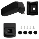 Cumpara ieftin Cotieră auto, negru, 13x33x(31-48) cm ABS