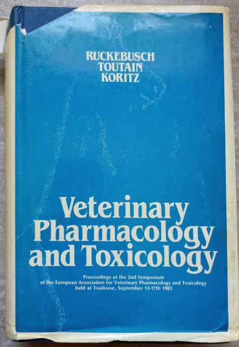 VETERINARY PHARMACOLOGY AND TOXICOLOGY-RUCKEBUSCH TOUTAIN KORITZ-237929