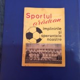 Brosura Sportul Aradean 1975