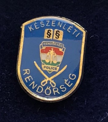 Insigna de politie maghiara POLICE - RENDORSEG foto