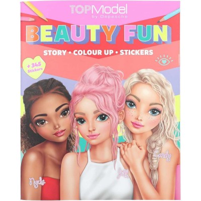 Carte de colorat TOPModel Beauty Fun Depesche PT13137 foto