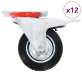 Cumpara ieftin Roti pivotante, 12 buc., 100 mm