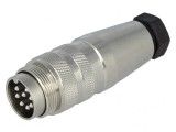 Conector M16 Mufă Tată 8 PIN 3A 300V Drept