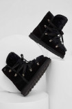 Cumpara ieftin Answear Lab cizme de zapada din piele intoarsa culoarea negru