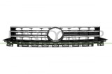 Grila radiator Volkswagen Caddy Iii (2k), 06.2015-, montare fata, negru/cromat, RapidAuto