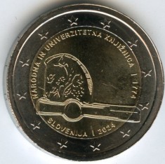 SLOVENIA moneda 2 euro comemorativa 2024, UNC