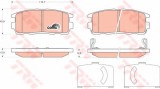 Set placute frana,frana disc CHEVROLET CAPTIVA (C100, C140) (2006 - 2016) TRW GDB1716