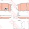 Set placute frana,frana disc CHEVROLET CAPTIVA (C100, C140) (2006 - 2016) TRW GDB1716