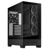 Carcasa ASUS A31 Plus TG ARGB BLACK, Mid Tower, Black