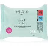 BYPHASSE Aloe Vera servetele demachiante 20 buc
