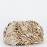 Cumpara ieftin Geanta clutch taupe cu model 3D BMN-1241 06