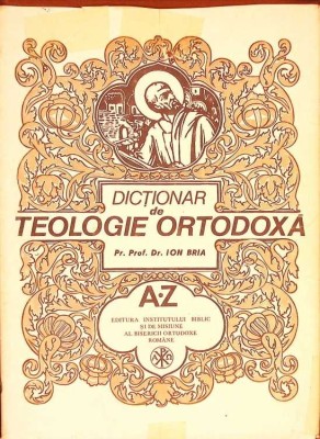 DICTIONAR DE TEOLOGIE ORTODOXA A-Z-ION BRIA-275917 foto