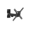 Suport TV de perete Barkan, 25 Kg, 19 - 39 inch, ajustabil, Negru