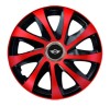 Set 4 capace roti Drift extra red R15 pentru gama Mini Cooper, Autohelix MSA