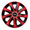 Set 4 capace roti Drift extra red R15 pentru gama Mini Cooper