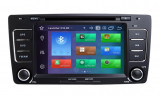 Navigatie Skoda Octavia 2 AUTONAV Android GPS Dedicata cu DVD-Player, 32GB Stocare, 2GB DDR3 RAM, Display 7&quot;, WiFi, 2 x USB, Bluetooth, Quad-Core 4 x