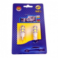 Bec led T10 9 SMD foto