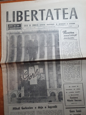 ziarul libertatea 19 octombrie 1990-art asasinarea mihaelei runceanu foto