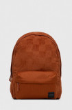 Vans rucsac culoarea maro, mare, neted