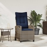 vidaXL Scaun de grădină rabatabil 56 x 60 x 112 cm oțel 42026847