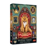 Cumpara ieftin Puzzle Trefl Premium Plus - Iubitor de pisici, 1000 piese