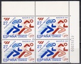 Spania 1992 - Jocurile Paralimpice - Madrid, Bloc de 4, MNH, Nestampilat