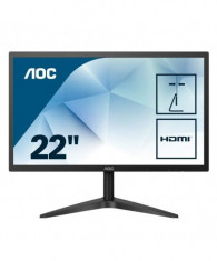 Monitor 21.5 aoc 22b1h fhd 1920*1080 60 hz wled tn foto