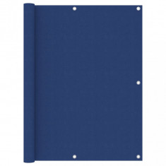 vidaXL Paravan pentru balcon, albastru, 120x300 cm, țesătură Oxford