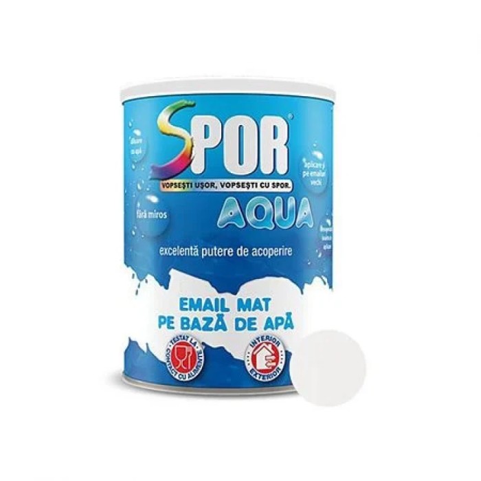 Email pe baza de apa Spor Aqua mat 0.7 ml