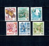 Elvetia 1986 - Uzuale, posta, serie neuzata